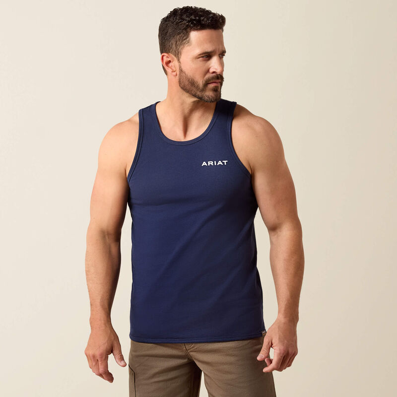 Ariat Rebar Cotton Strong Singlet Tank