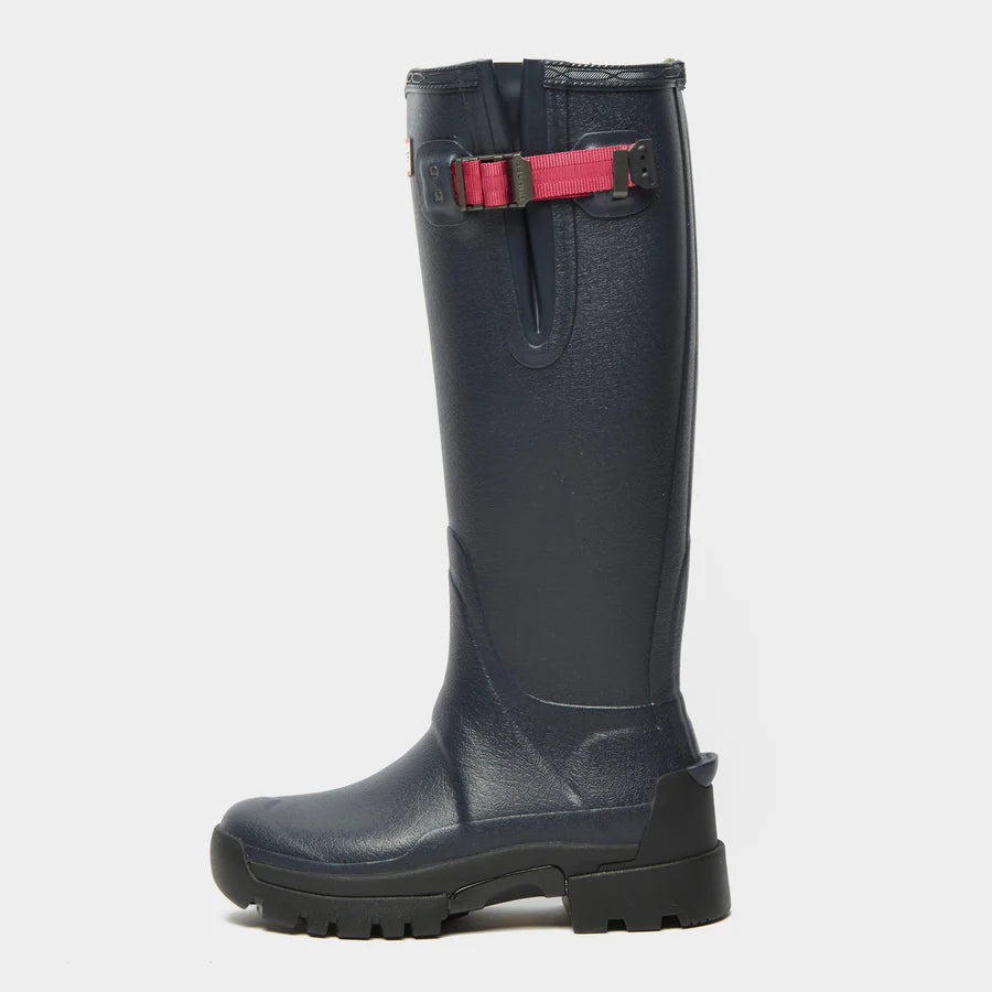 Hunters Womens Balmoral Tall Side Adjustable Neo Wellies