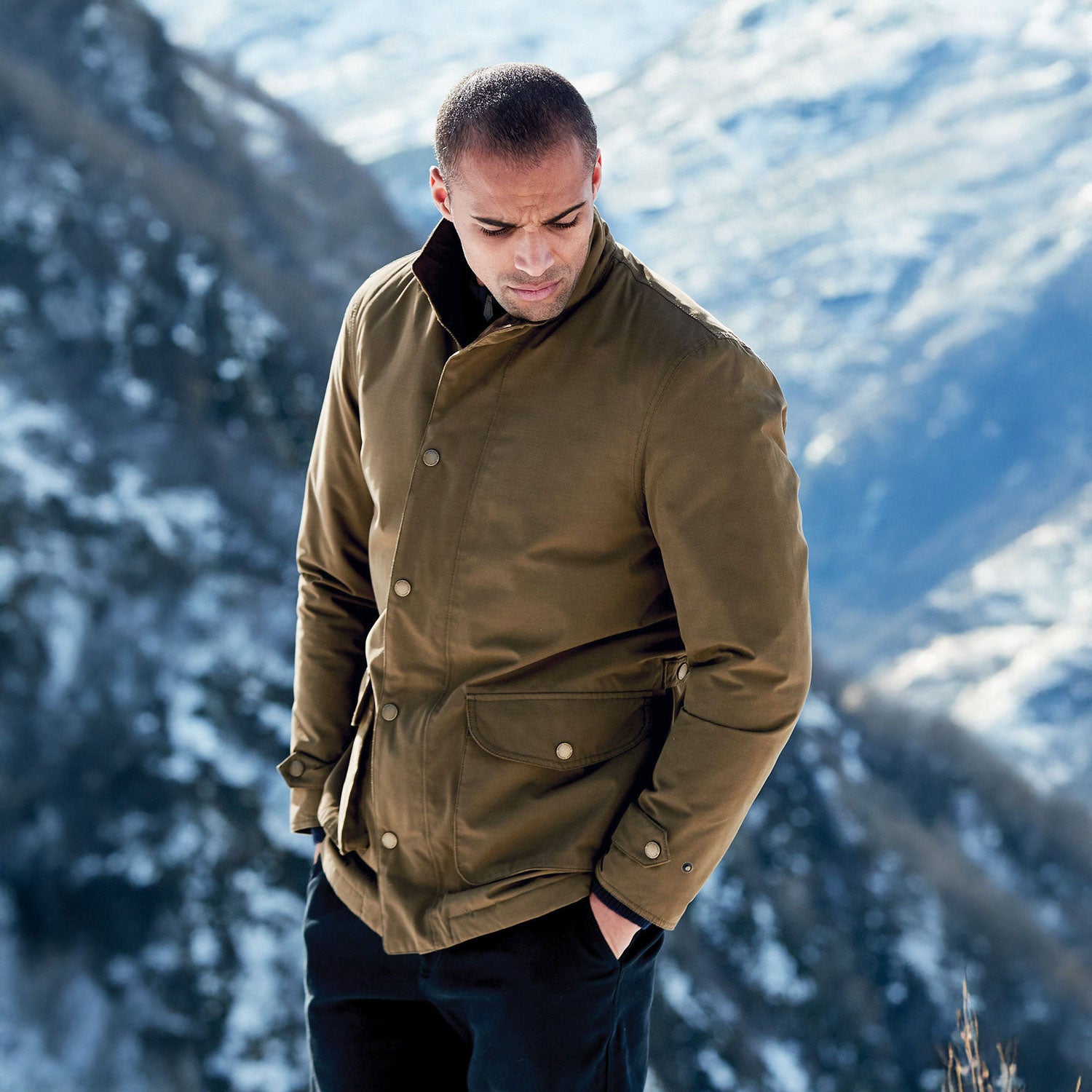 Brook Taverner Matthews Half Length Waterproof Coat