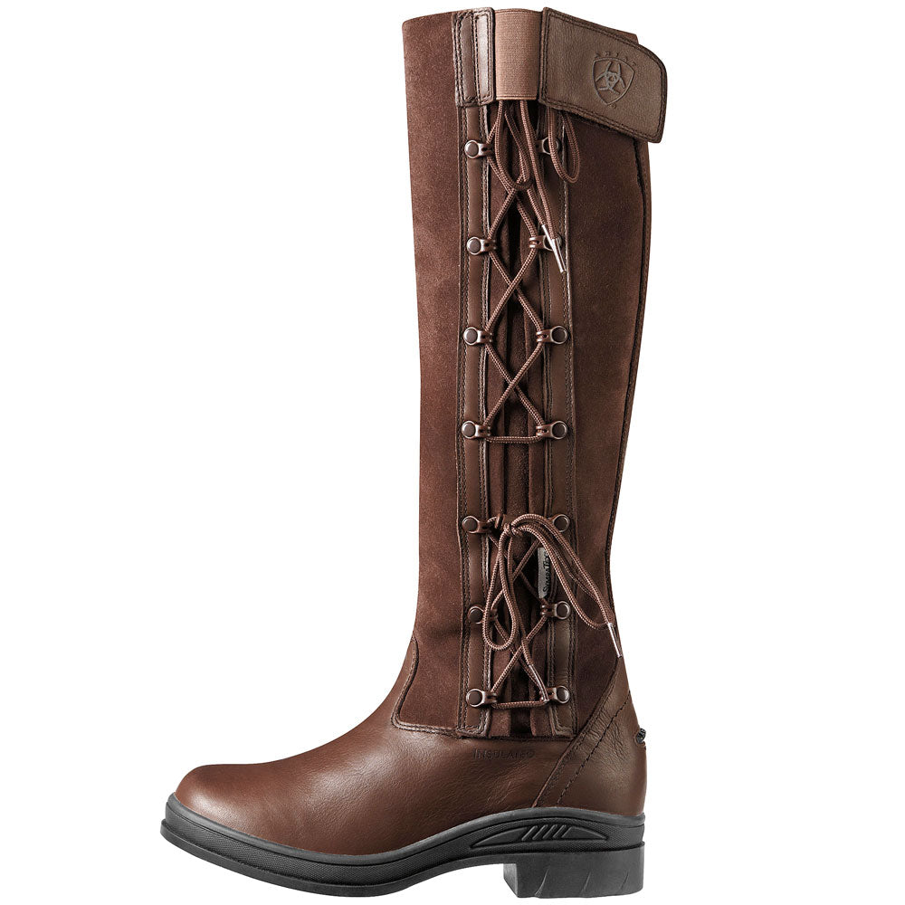Ariat Grasmere H20 in Chocolate left