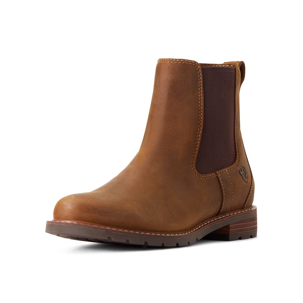 Navy Ariat Womens Wexford H2O Boots Brown