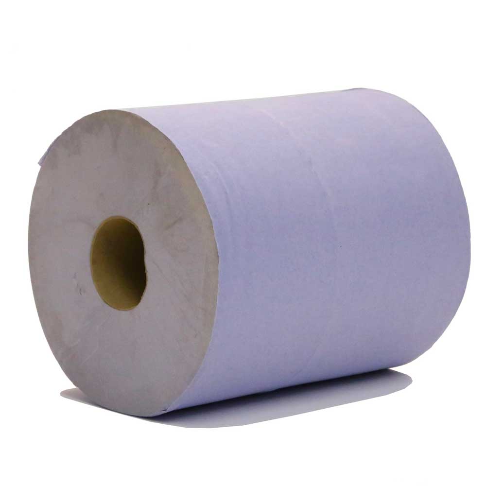 3 ply Blue Centrefeed Roll