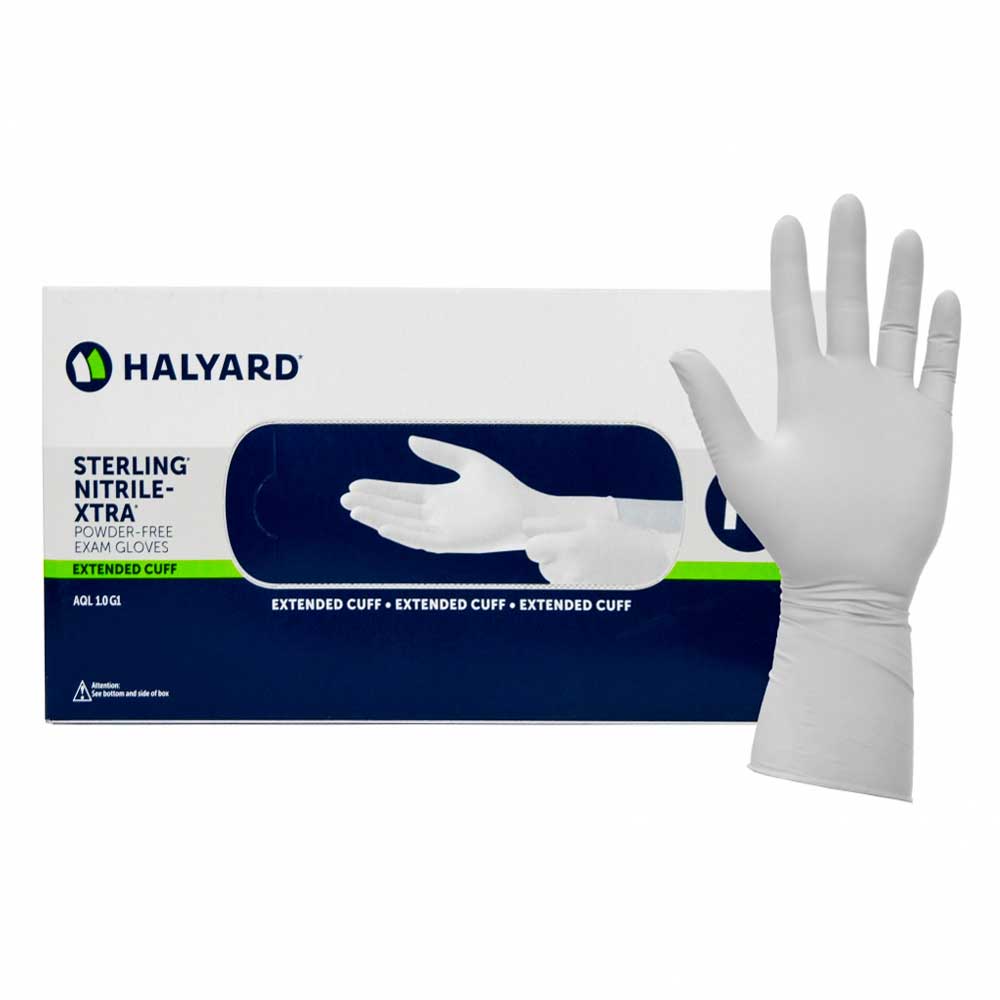 HALYARD Sterling Nitrile Xtra Gloves
