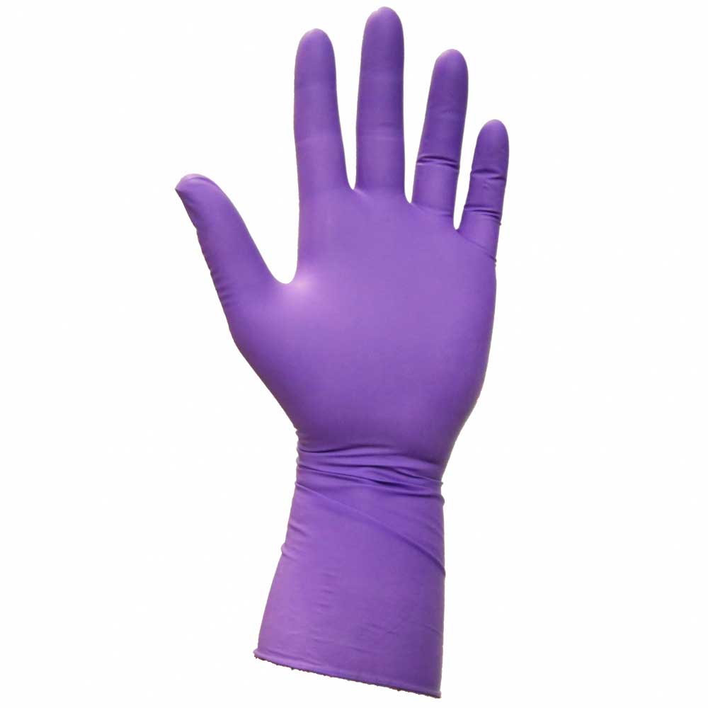 HALYARD Purple Nitrile Xtra Glove