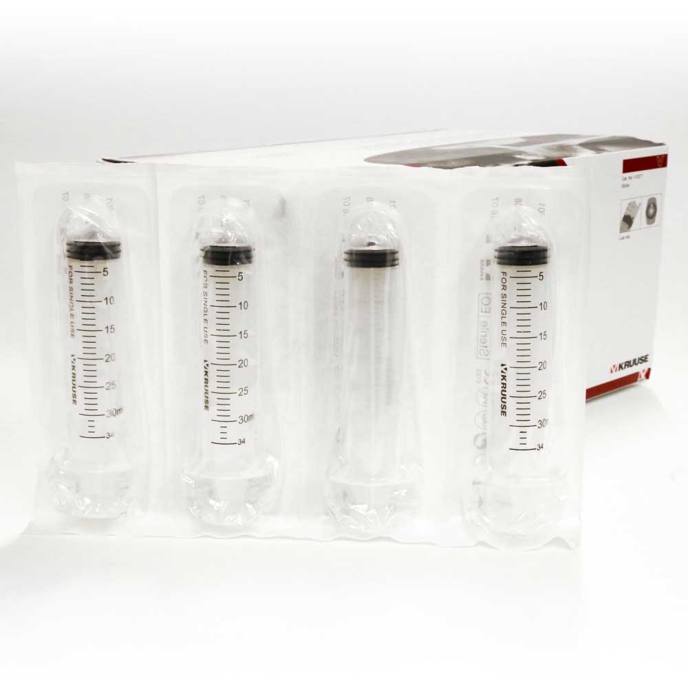 Kruuse Disposable 30ml Syringes