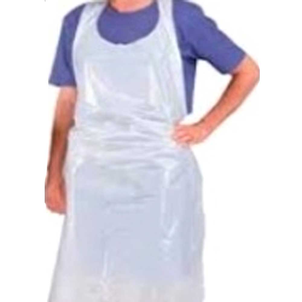 Disposable Apron in White