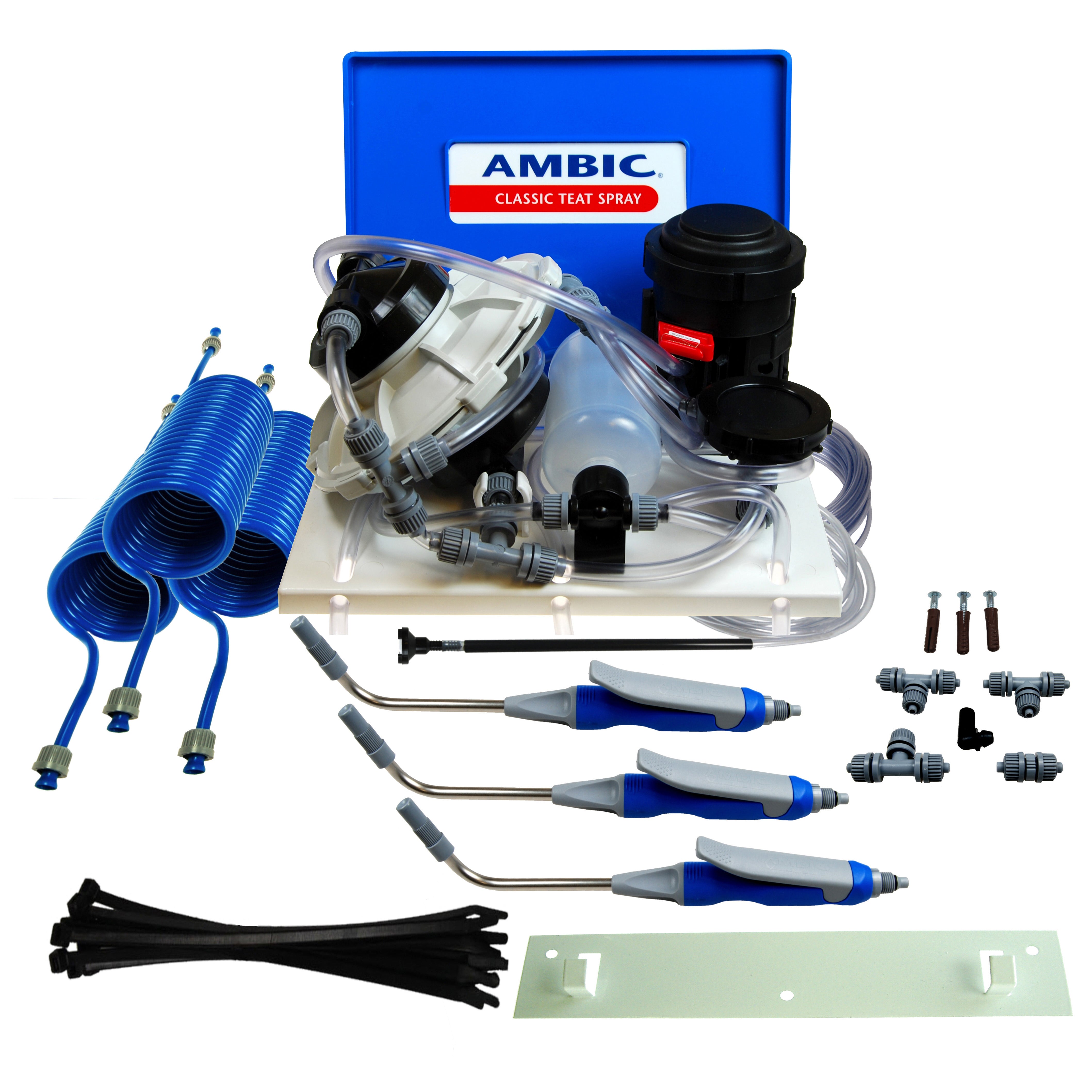 Ambic Classic Teat Spray System Complete - Classic Guns