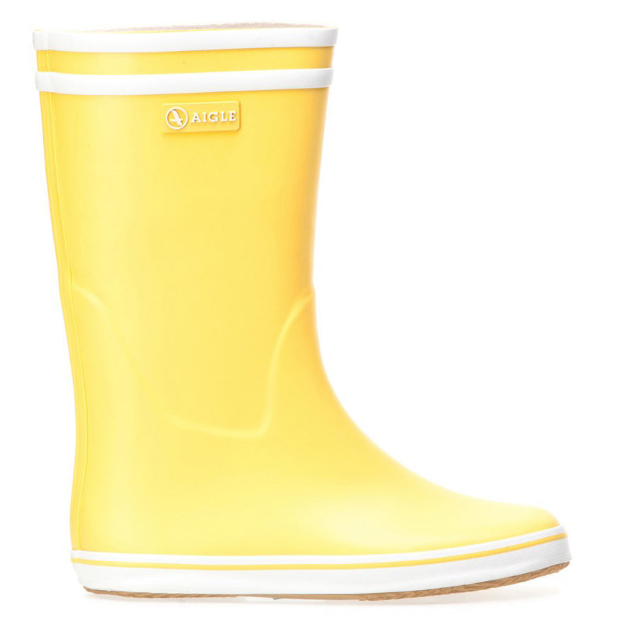 Aigle Malouine Ladies Wellies in Yellow