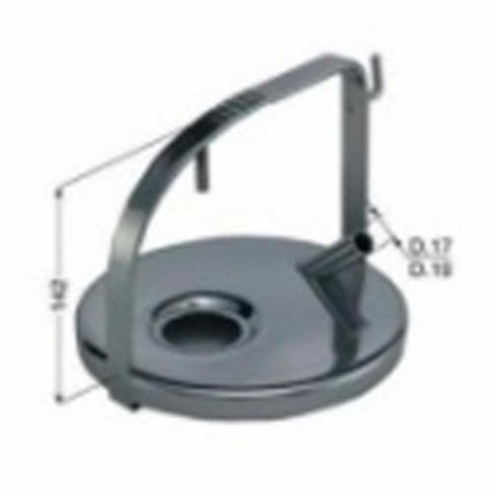 Stainless Steel Dump Bucket Lid - No Pulsator Attachment