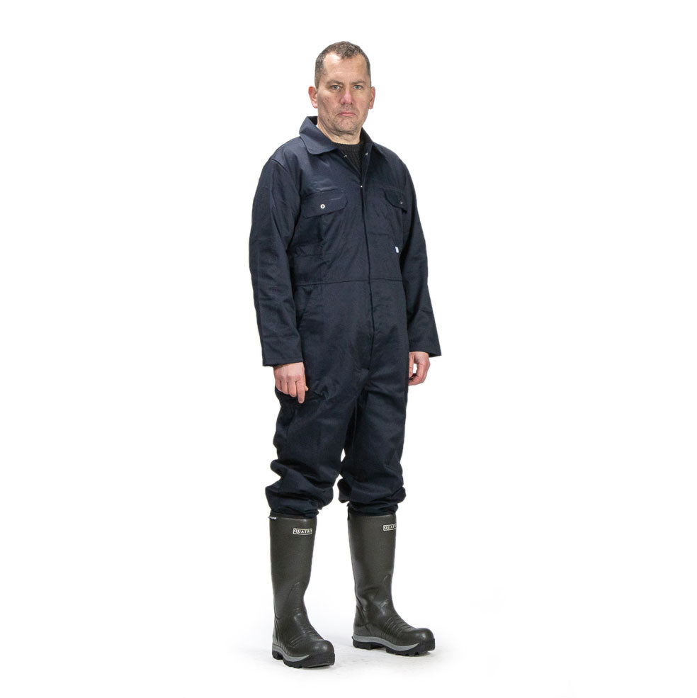 Polycotton Boilersuit Stud Front