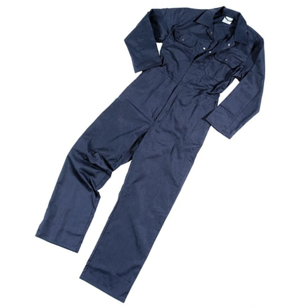 Polycotton Boilersuit Stud Front Flat