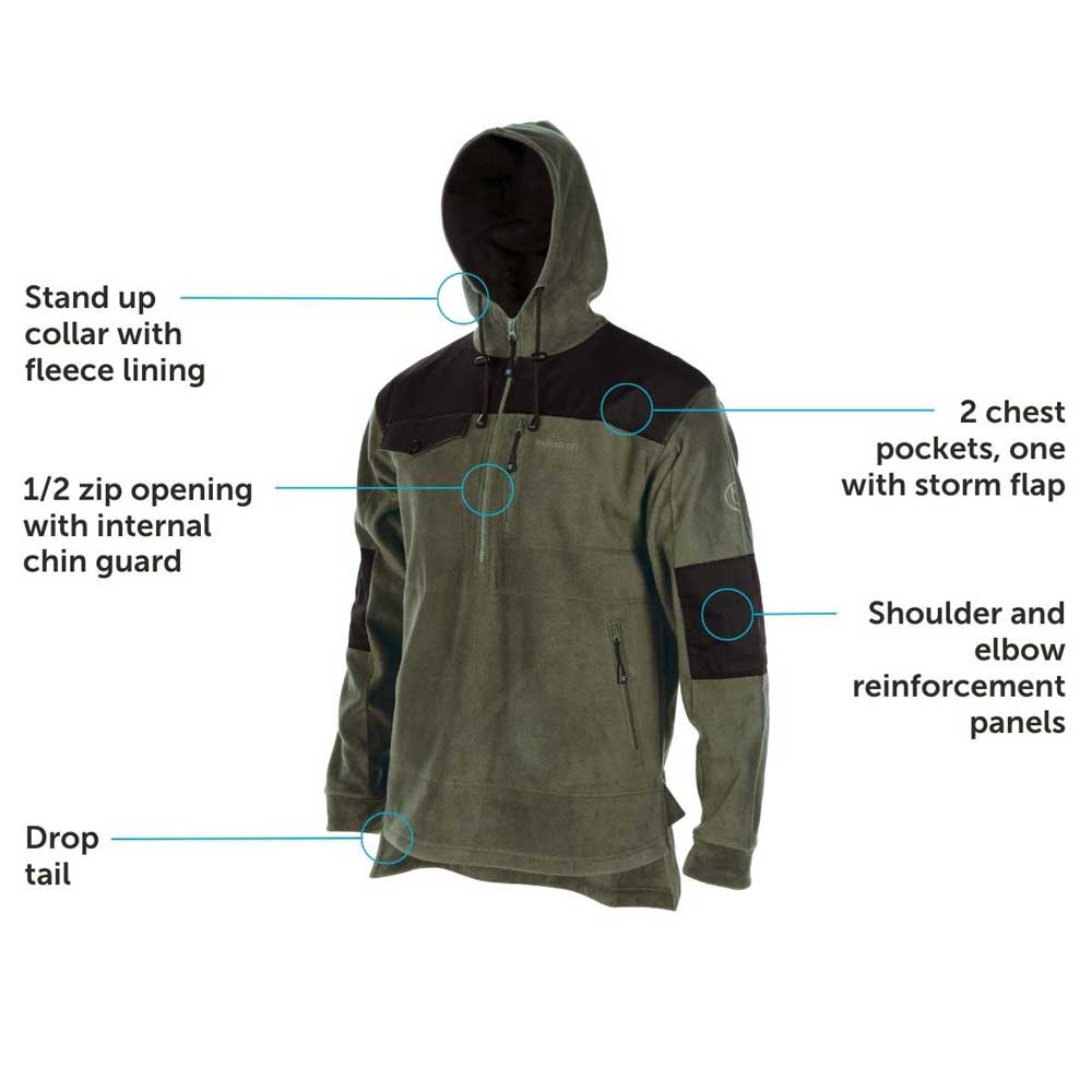 Betacraft Fleece Bush Shirt Features