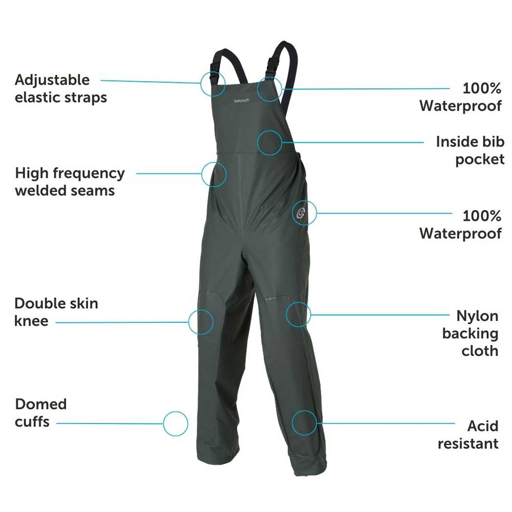 Betacraft bib and brace features