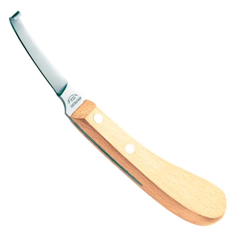 Dick Economy Hoof Knife Long Wide Blade - Left Handed