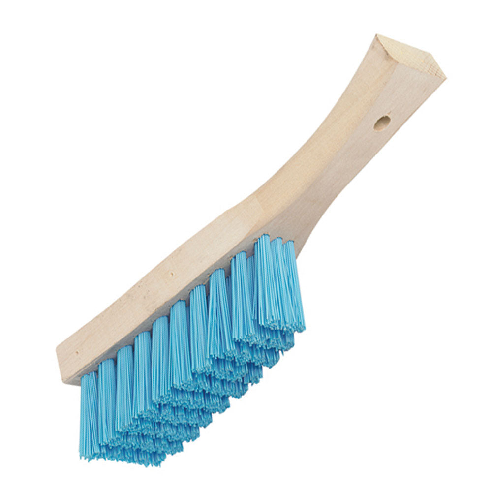 Churn Brush Wooden with Blue Bristle