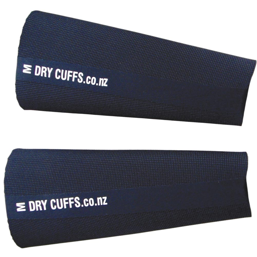 Dry Cuffs Neoprene Sleeves Black