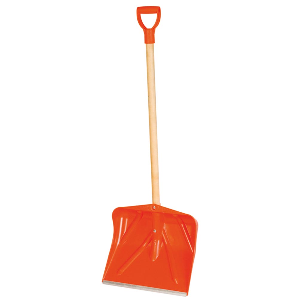 Orange Snow Shovel