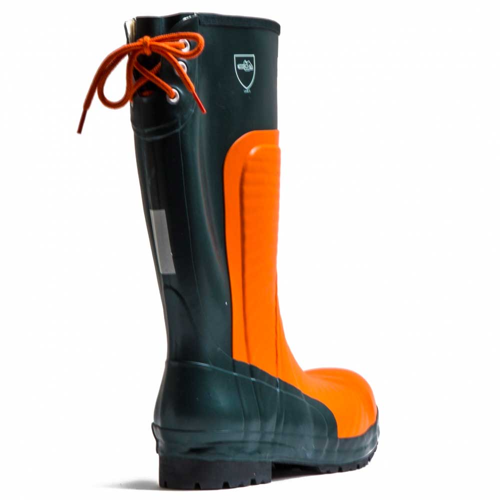 Skellerup Forester Safety Chainsaw Wellies back