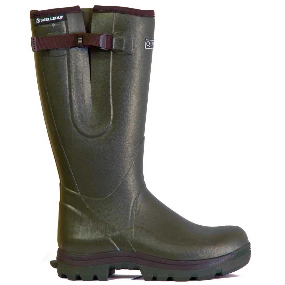 Skellerup Quatro Sport Insulated Green Wellies side