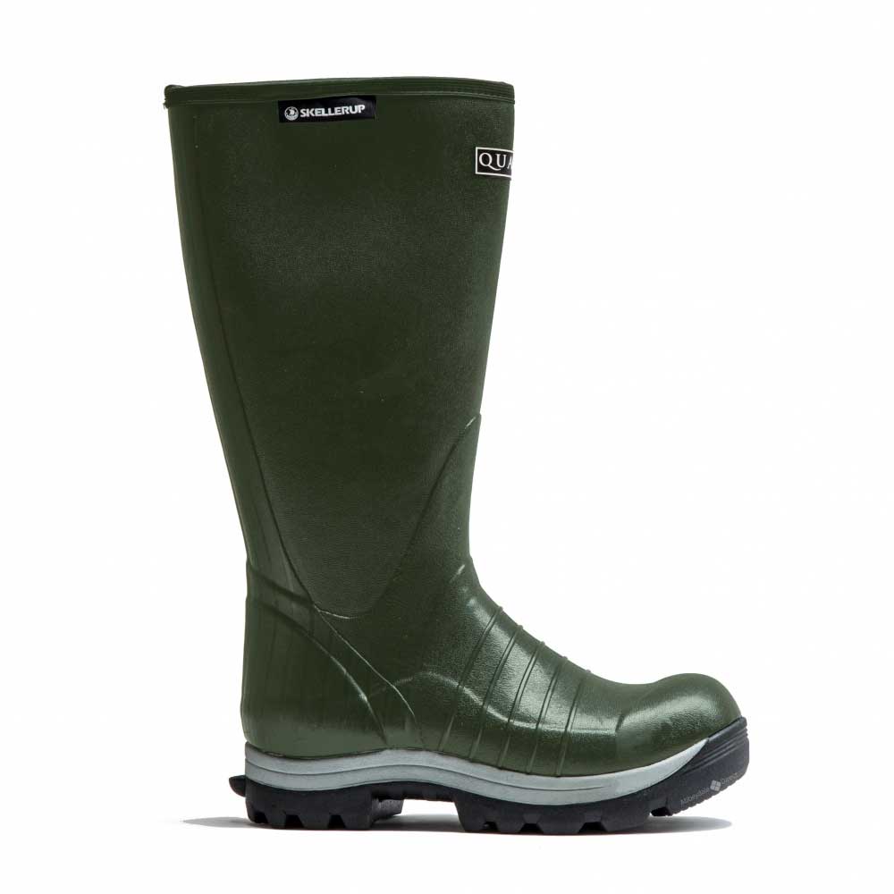 Skellerup Quatro Green Neoprene Insulated Wellies side