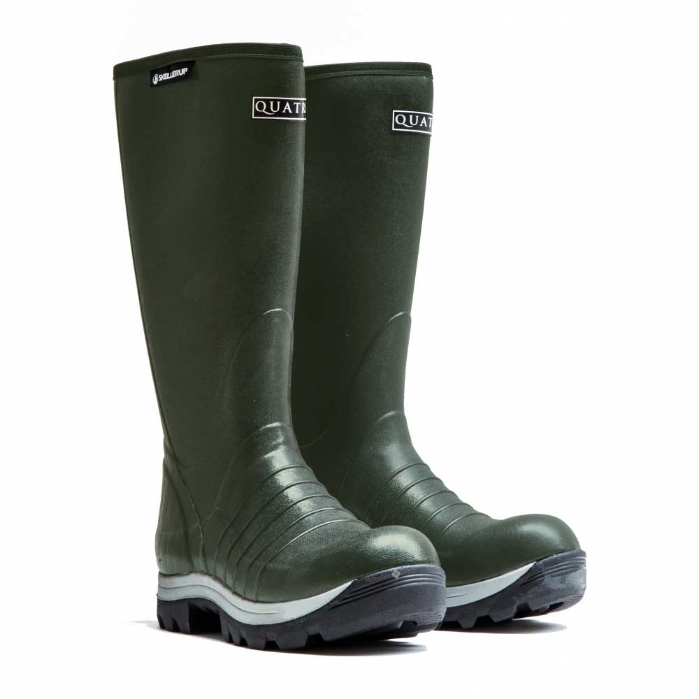 Skellerup Quatro Green Neoprene Insulated Wellies pair