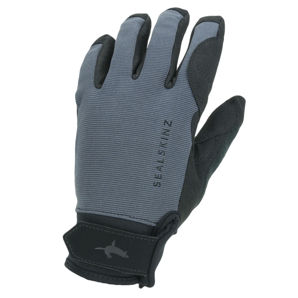 Sealskins All Weather Gloves Black and Grey 3