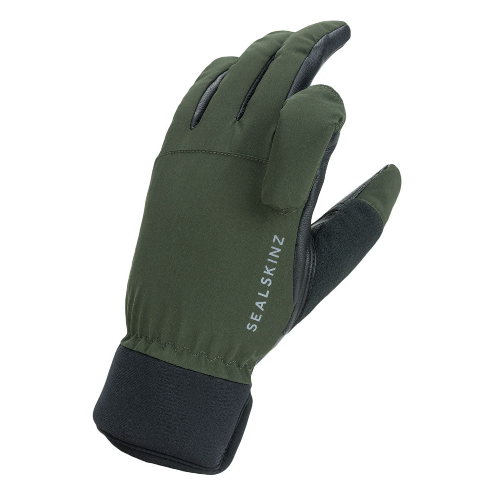 Sealskinz Waterproof Sporting Gloves in Olive & Black