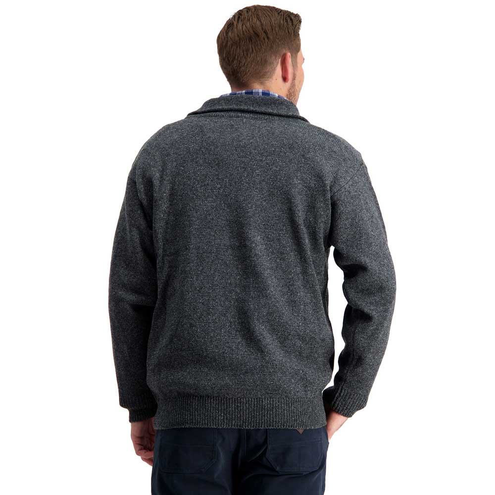 Swanndri Mariner Zip Neck Sweater Back