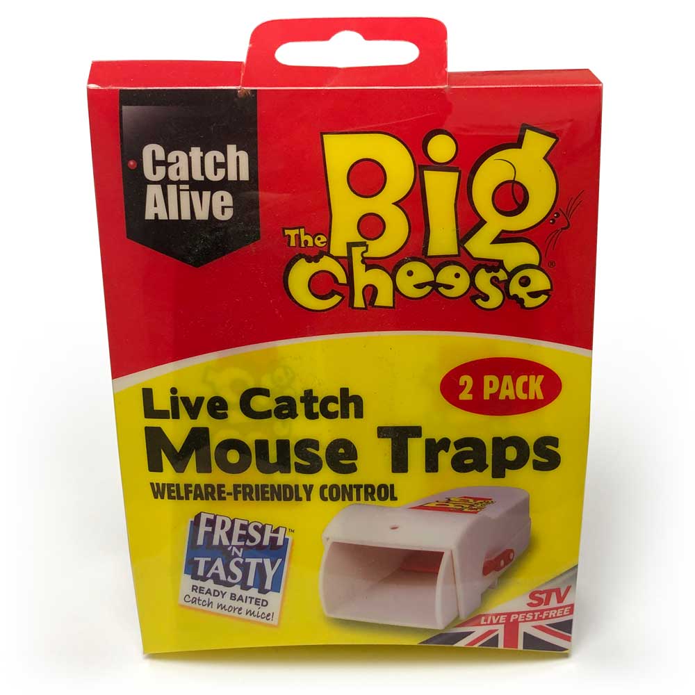 Big Cheese Humane Mouse Traps Boxed