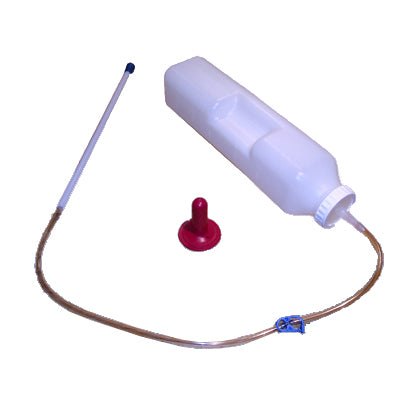 Adapt-A-Bottle Standard Calf Feeder Bottle with Plastic Probe and Teat