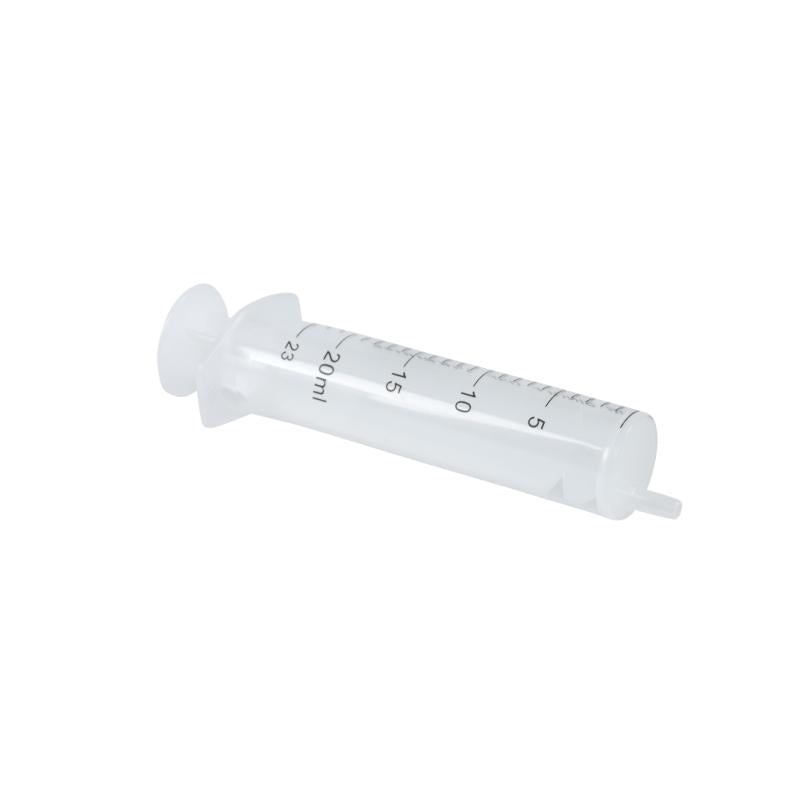 KRUUSE Disposable Syringe 2-comp. 20->23 ml, 50/pk