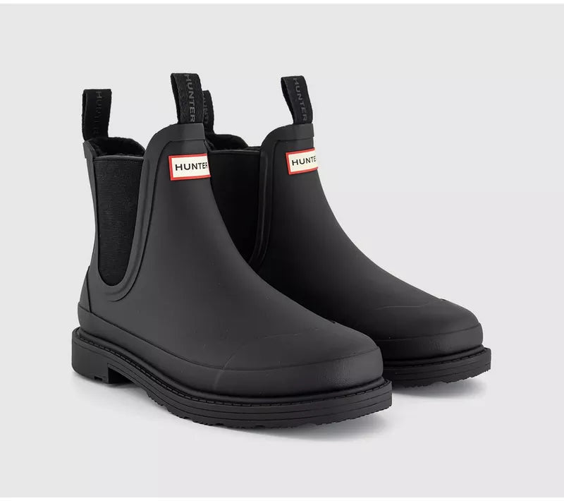 Hunters Womens Elements Chelsea Insulated Boot Black