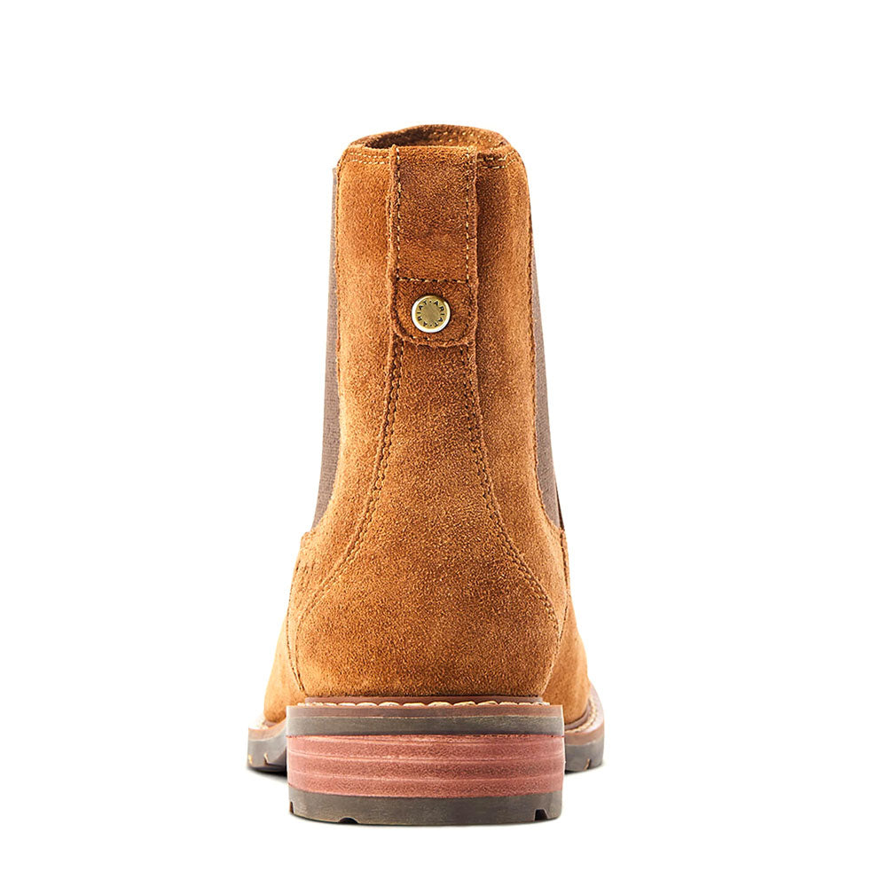 Ariat Wexford Suede Boots in Chestnut Back