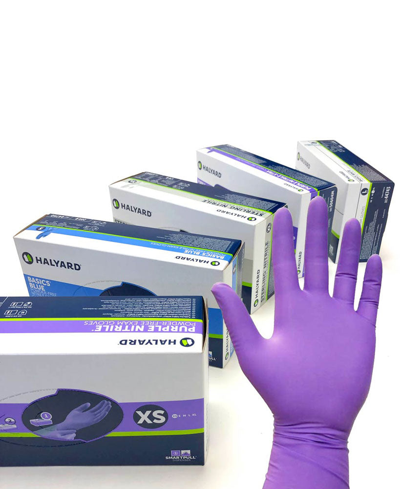 Halyard Nitrile Disposable Gloves