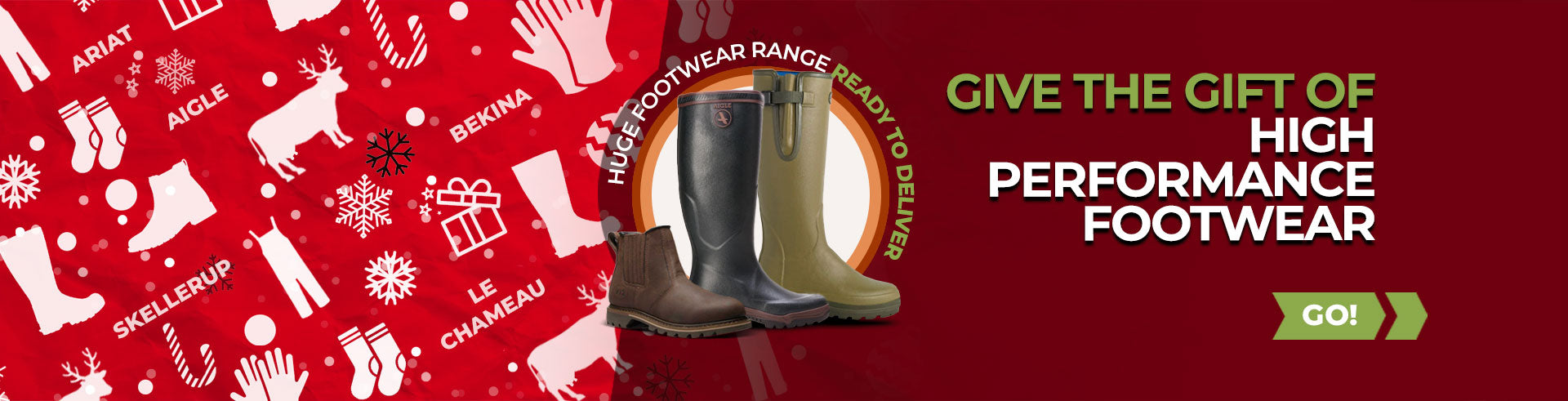 Christmas Wellies, Wellington Boots and Boots
