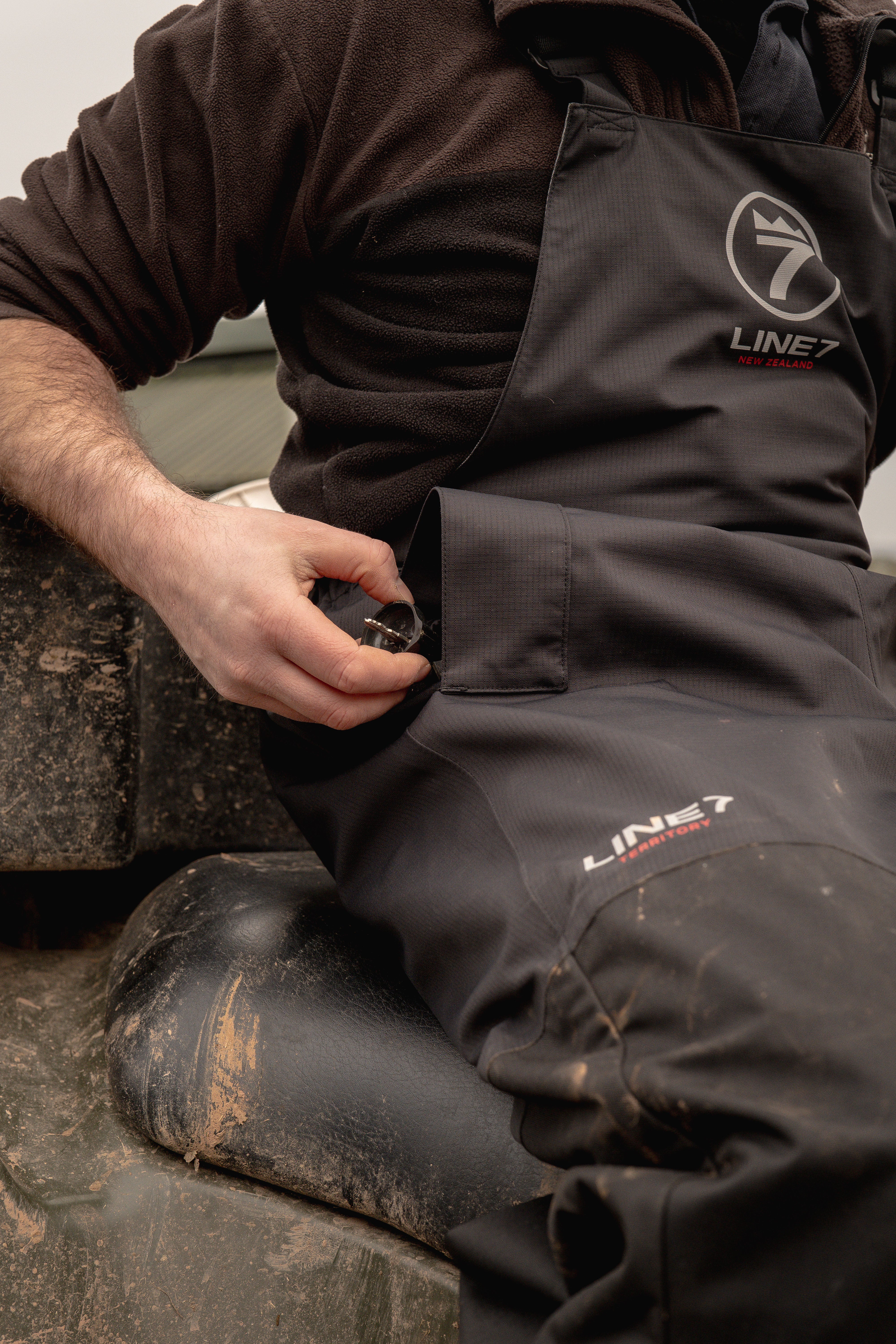 Line 7 Aqua Flex Waterproof Bib Overtrouser