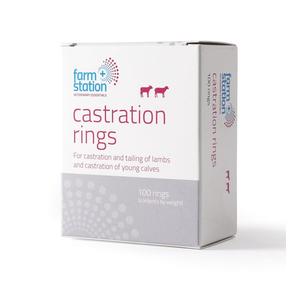 Castrator Rings 100 Ritchey Castration Rings - 100 Pack
