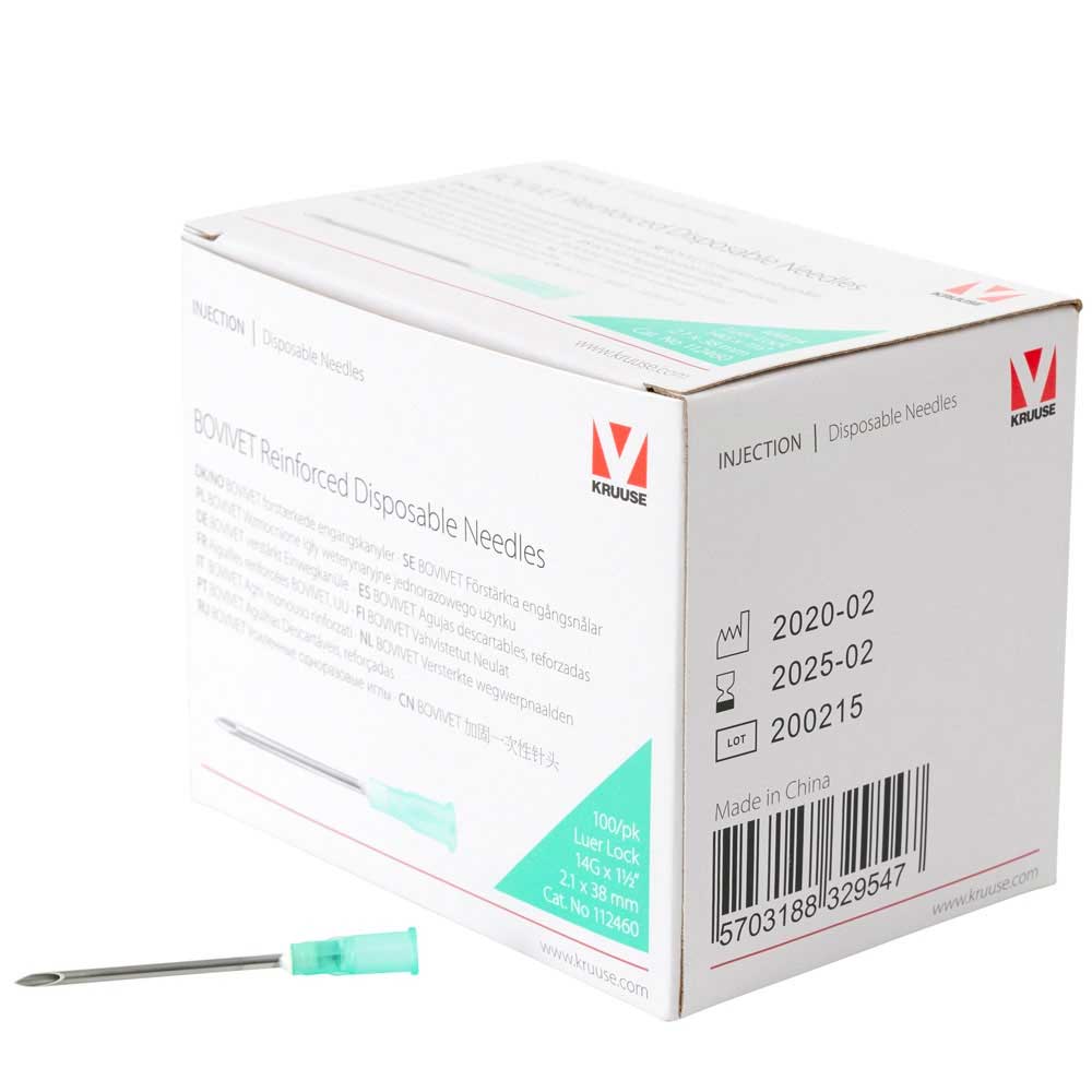 Kruuse Disposable Needles 18g x 1.5 inch