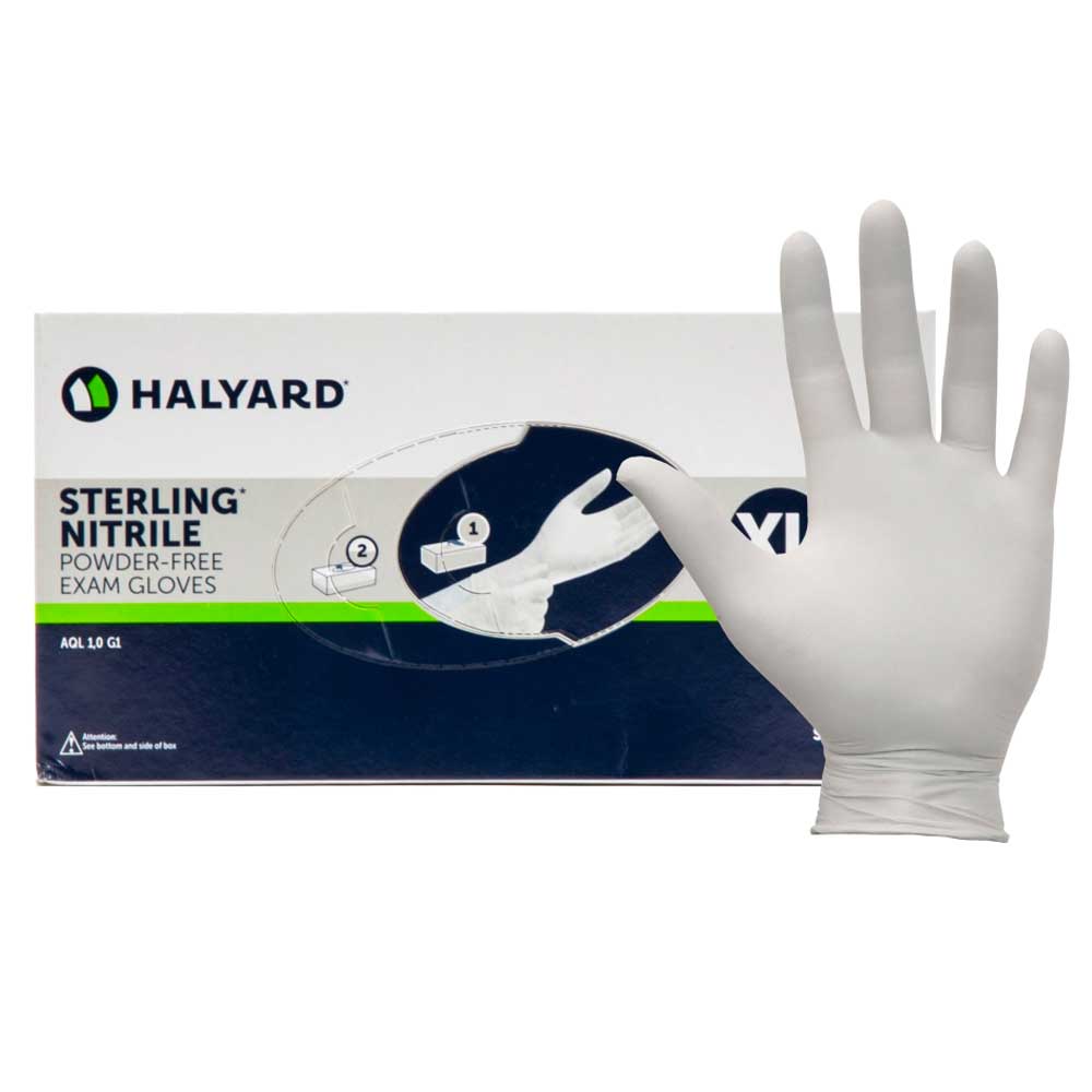 HALYARD Sterling Nitrile Gloves