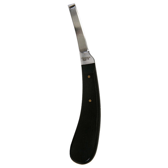 Aesculap Hoof Knife Ebony Handle Left | Abbeydale Direct