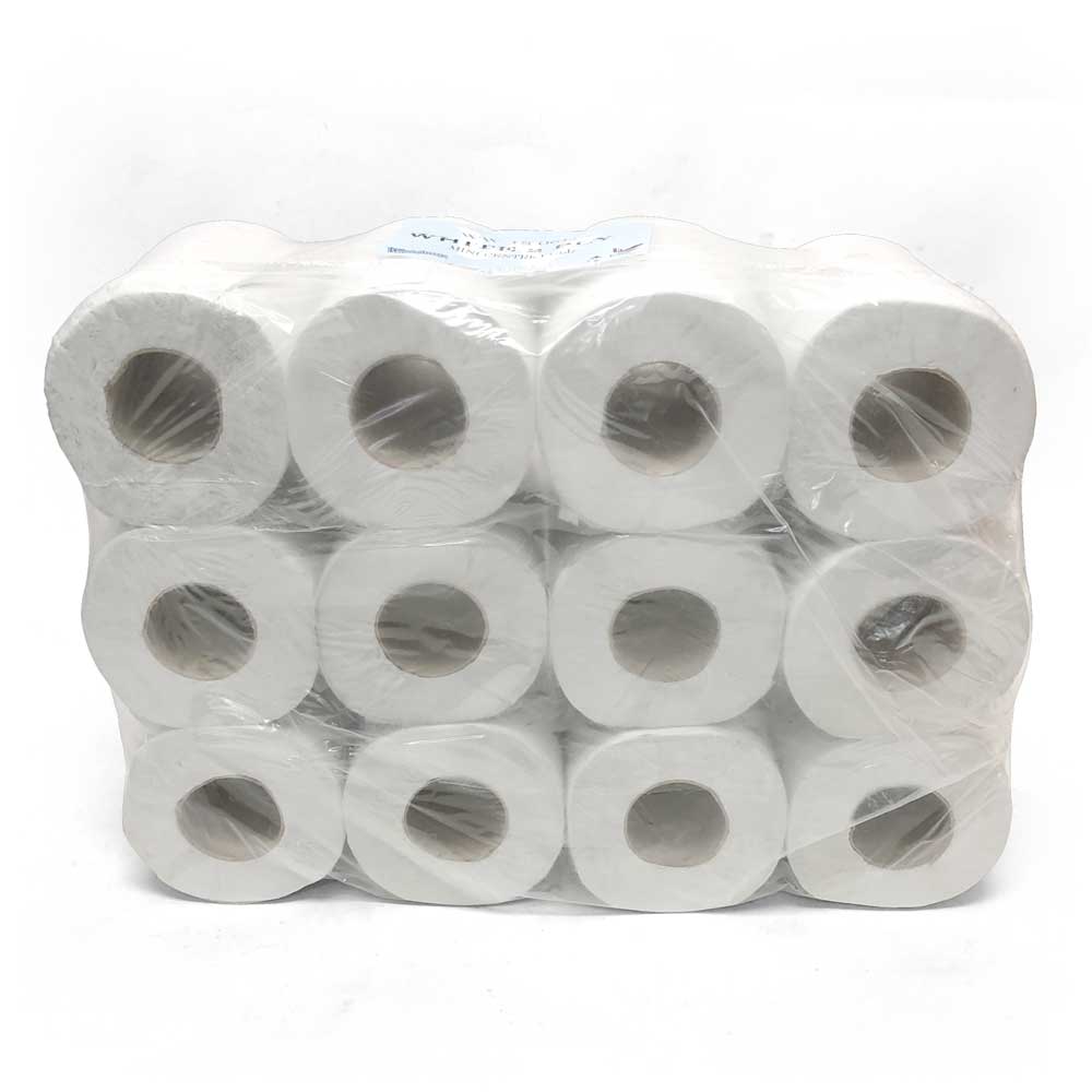 2 Ply Mini Centrefeed White Wiper Roll Pack