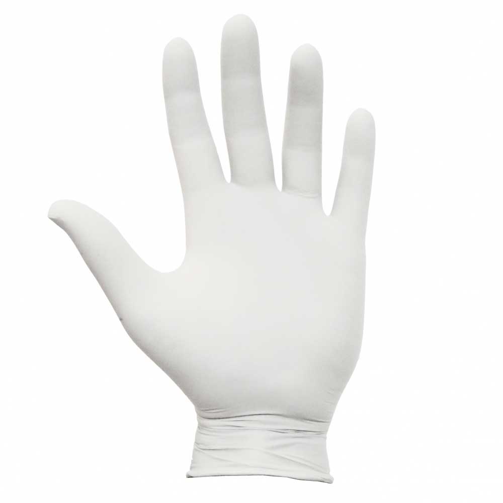 HALYARD BASICS White Nitrile Examination Glove