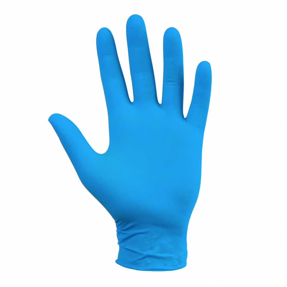 HALYARD BASICS* Blue Nitrile Examination Gloves Box