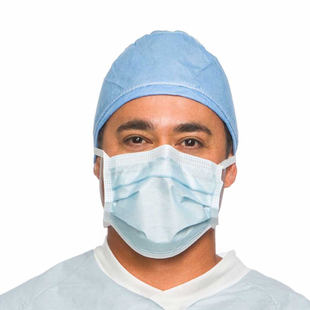 HALYARD 47251 Surgical Mask Type II Blue
