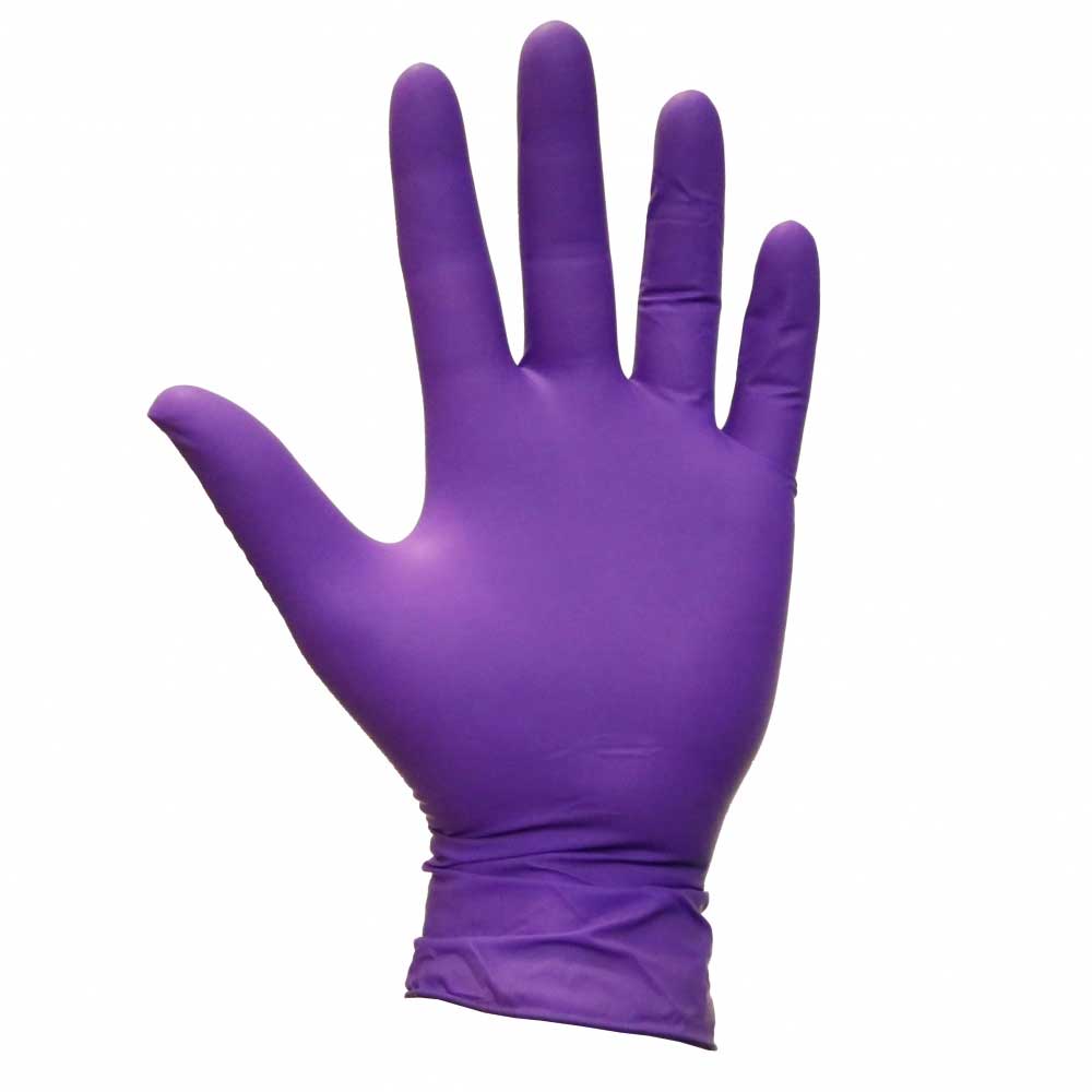 HALYARD Purple Nitrile Examination Glove