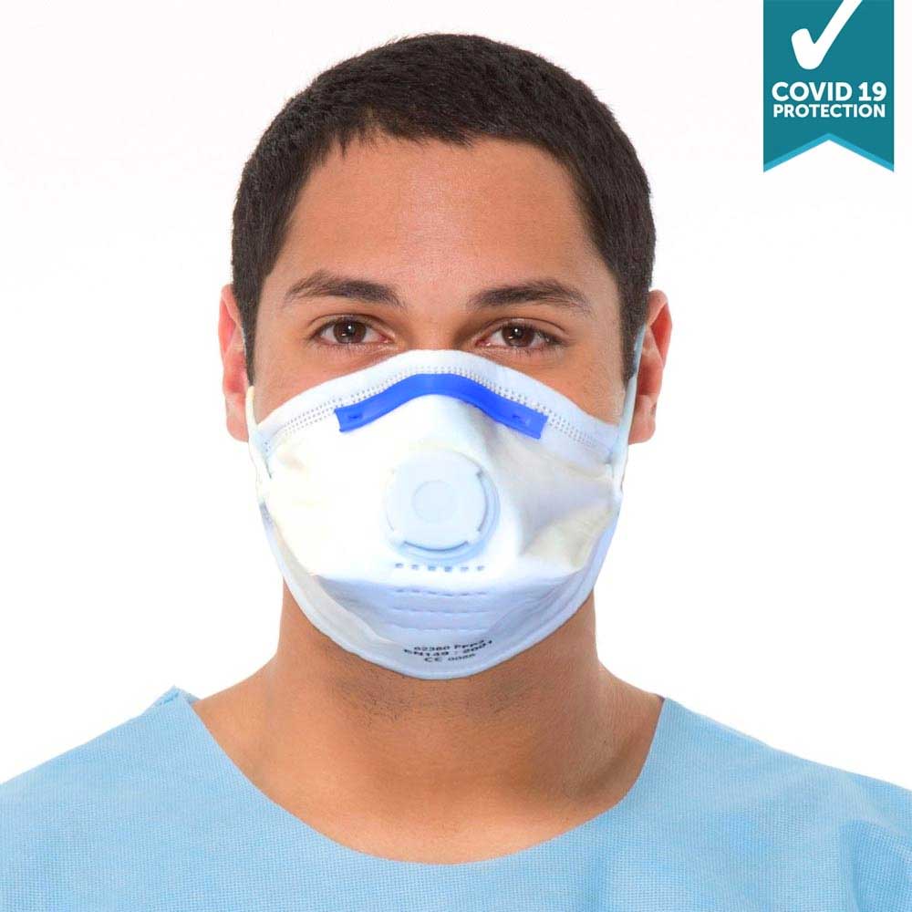 HALYARD 62360 FFP3 Respirator Face Mask 20pcs