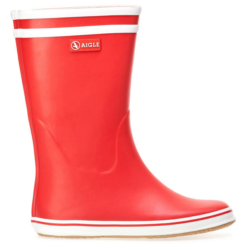 Aigle Malouine Ladies Wellies in Red