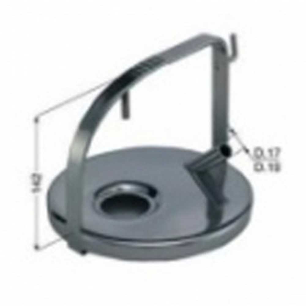 Stainless Steel Dump Bucket Lid with pulsator attachment