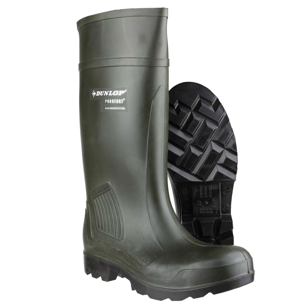 Dunlop Purofort Professional S5 Full Safety Wellies sole
