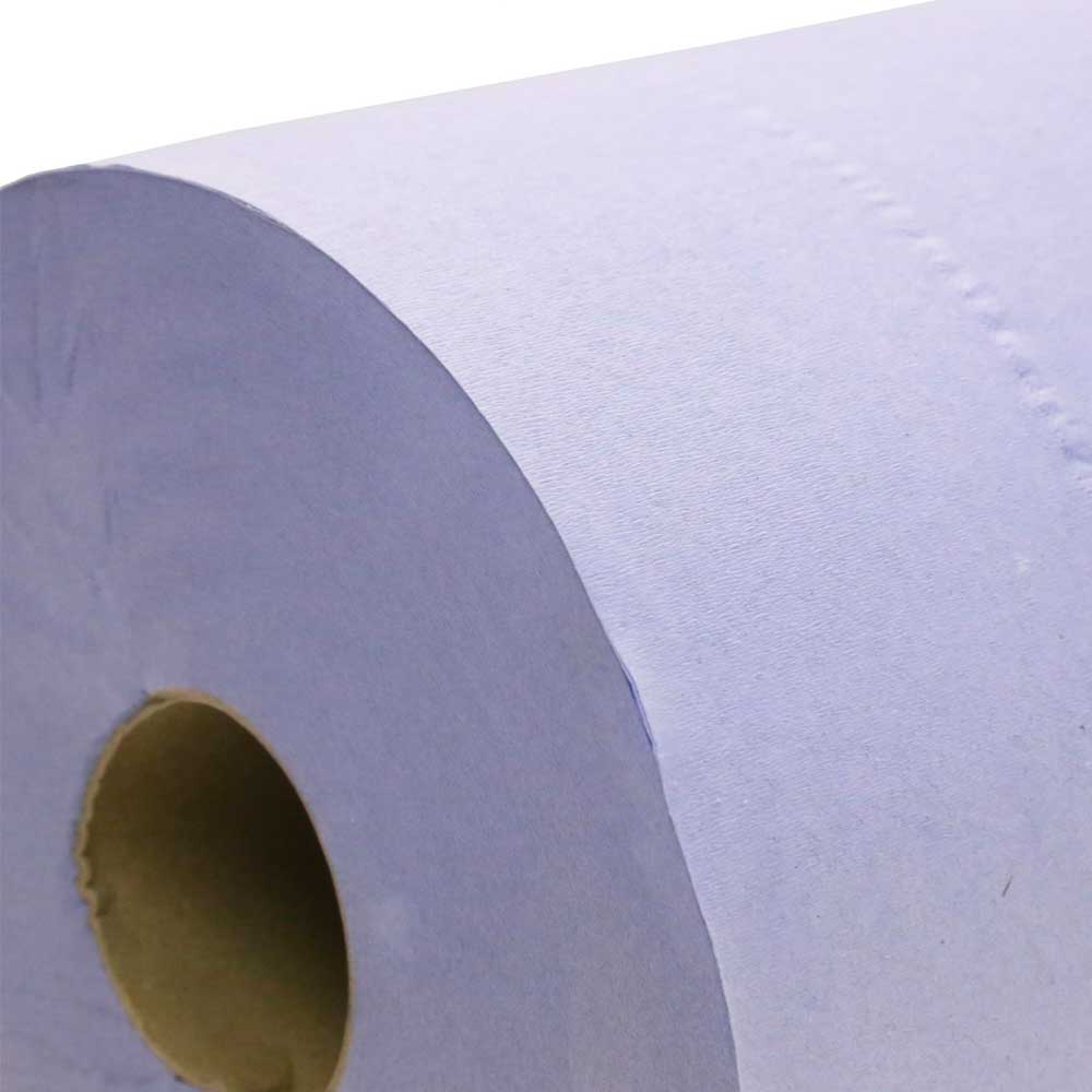 Heavy Duty Blue Paper Roll Detail